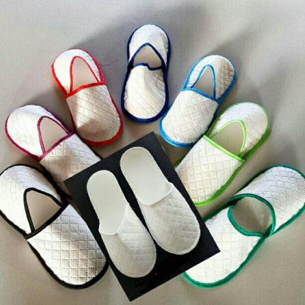 پخش کننده انواع دمپایی حوله ای سفید